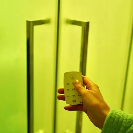 Bed Art Relaxing - Con Sauna Happiness Gallery Lägenhet *